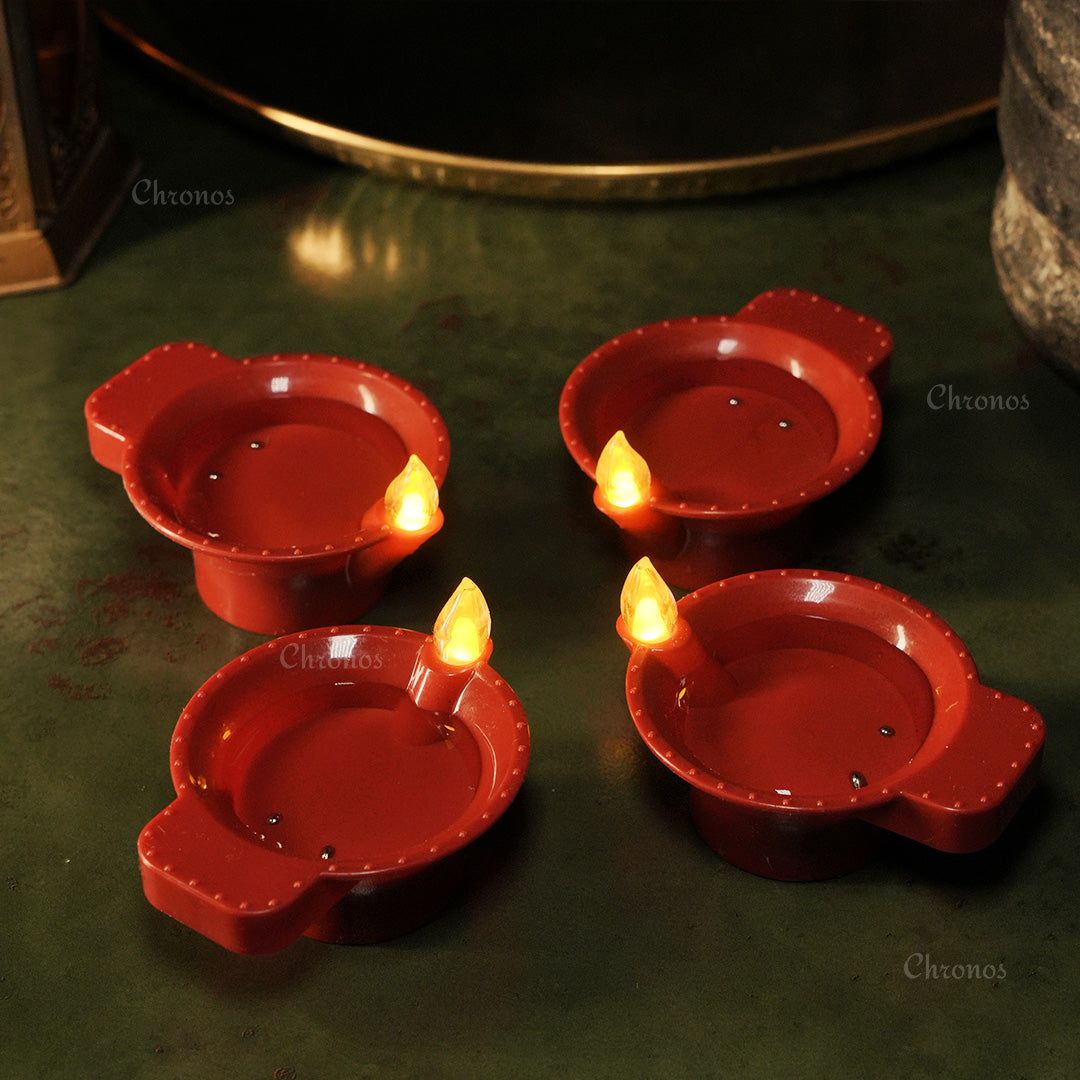DivineGlow™ LED Water Sensor Diyas