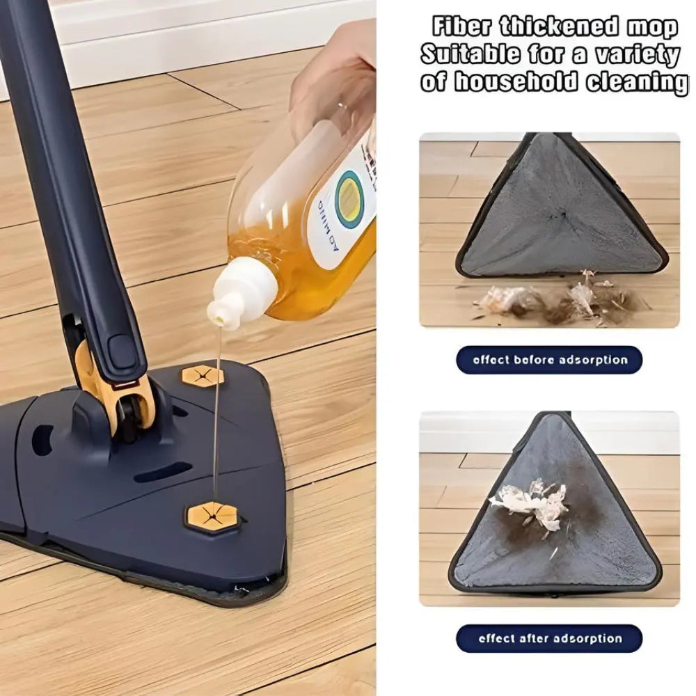 HydroClean™ Squeezing Triangle Cleaning Mop