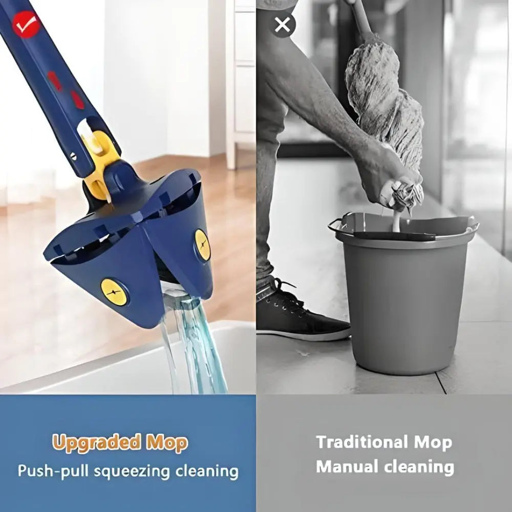 HydroClean™ Squeezing Triangle Cleaning Mop