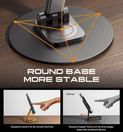 Flexora™ 360° Rotating Aluminum Mobile Stand
