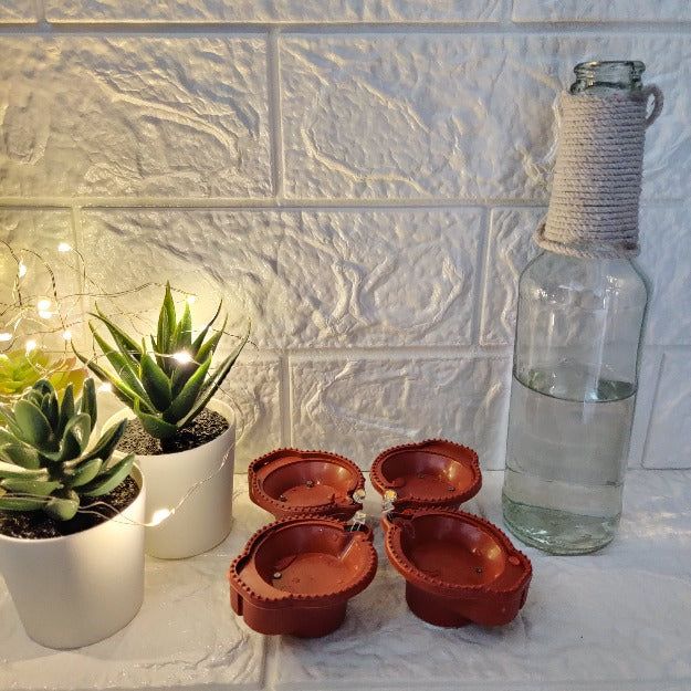 DivineGlow™ LED Water Sensor Diyas