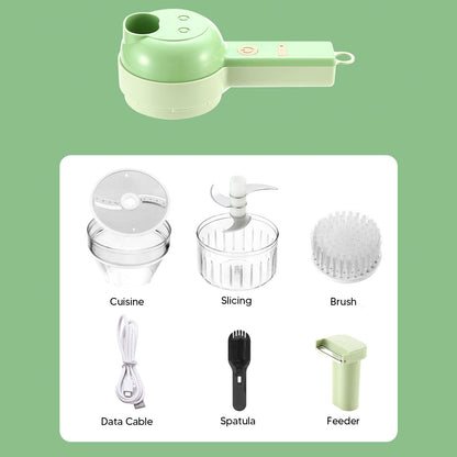 SwiftChop™ Electric Vegetable Cutter