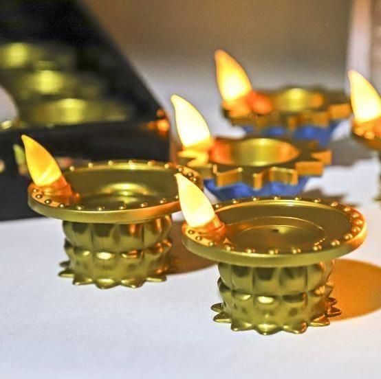 DivineGlow™ LED Water Sensor Diyas 2.0