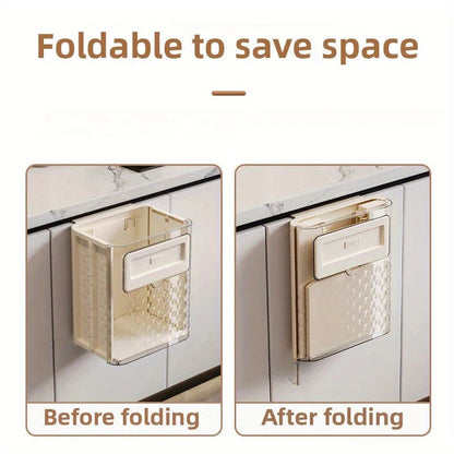 FlexiBin™ Foldable Wall Mounted Trash Can