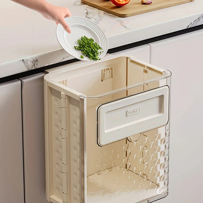 FlexiBin™ Foldable Wall Mounted Trash Can